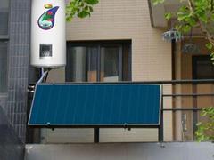 知名的分体壁挂式平板太阳能热水器供应商推荐：宾馆太阳能热水