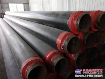 河北直缝聚氨酯保温钢管生产流程/兆泰管道