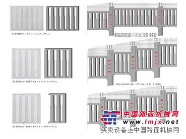 路基防護柵欄模具