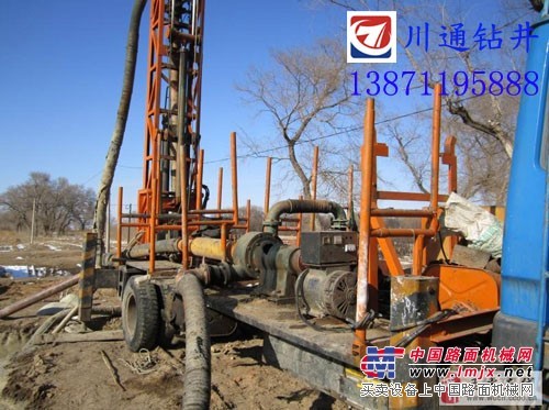 一级的川通钻井专业钻井专业钻深水井速度快质量好，具有口碑的专业打井公司在武汉
