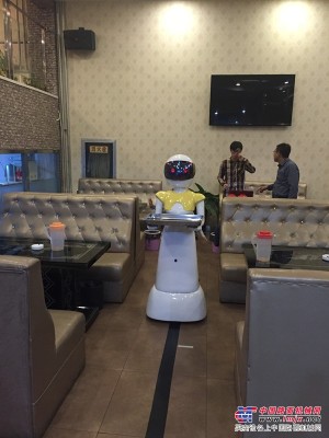 宁夏盛仕智能科技公司供应划算的宁夏盛仕无导轨送餐机器人_西安无导轨送餐机器人