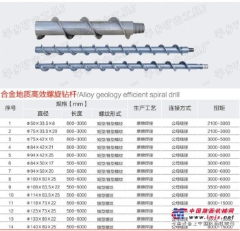 北京地质螺旋钻杆|平乡矿山新品地质螺旋钻杆出售