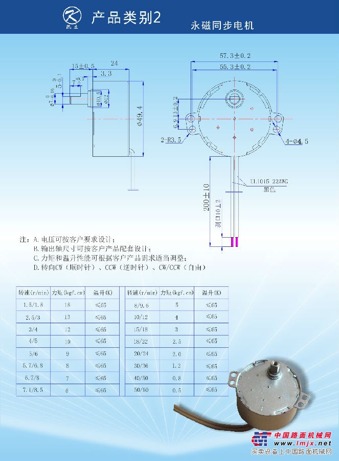 工業風扇電機