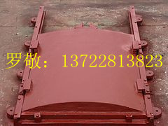 双向铸铁镶铜方闸门SPZ-1.8米*1.8米