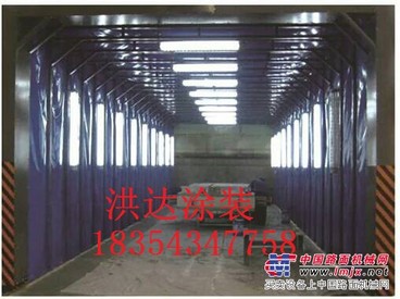山东机械烤漆房哪家好【洪达】滨州大型烤漆房厂家/喷漆房供应商
