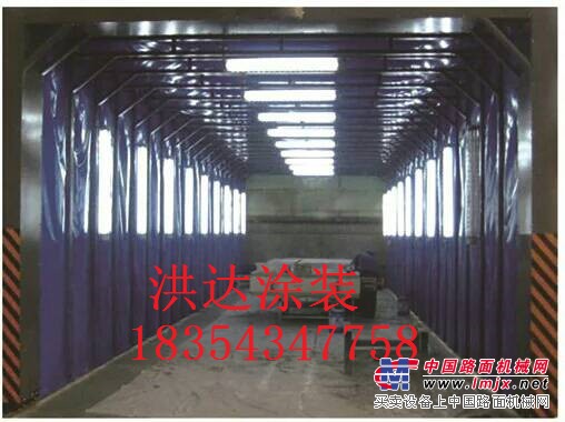 山东机械烤漆房哪家好【洪达】滨州大型烤漆房厂家/喷漆房供应商