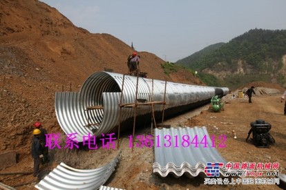供应西北地区排水软路基填土波纹管涵/拼装整装