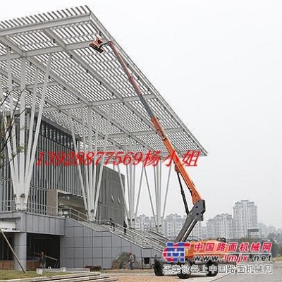 出租高空車，廣州18米直臂式鋼結構高空出租