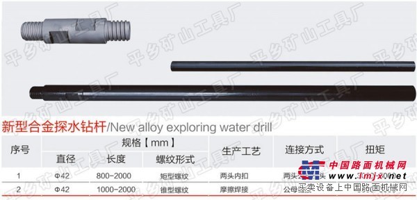 地質合金探水鉆桿價格——質量可靠的地質合金探水鉆桿系列在哪買
