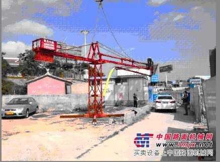 晉江電動混凝土布料機批發銷售 推薦【享利】電動混凝土布料機施工現場
