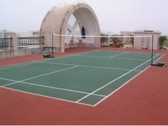 要买优质硅PU羽毛球场，当选奥丰 东西湖硅pu篮球场施工厂家