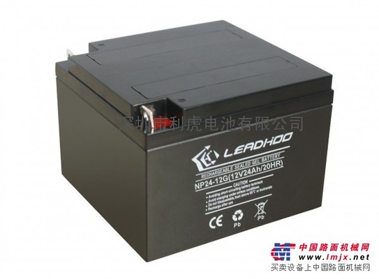 供應(yīng)利虎促銷ups專用鉛酸蓄電池12v24ah消防應(yīng)急蓄電池