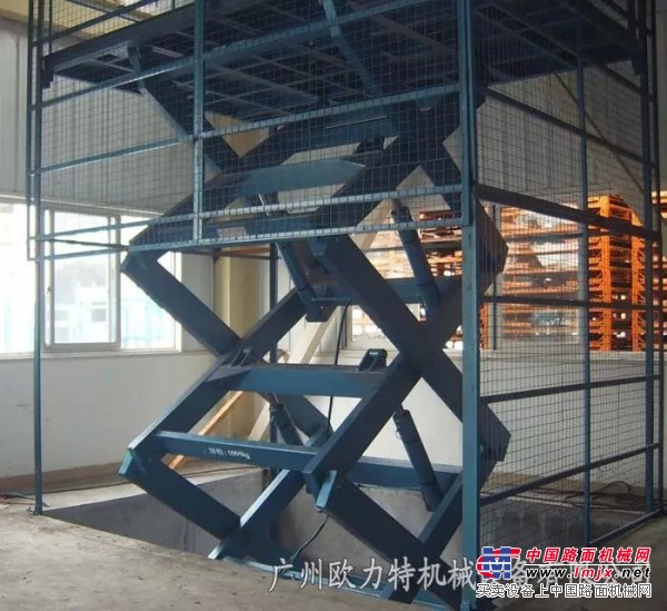 供应梅州直顶式固定升降货梯