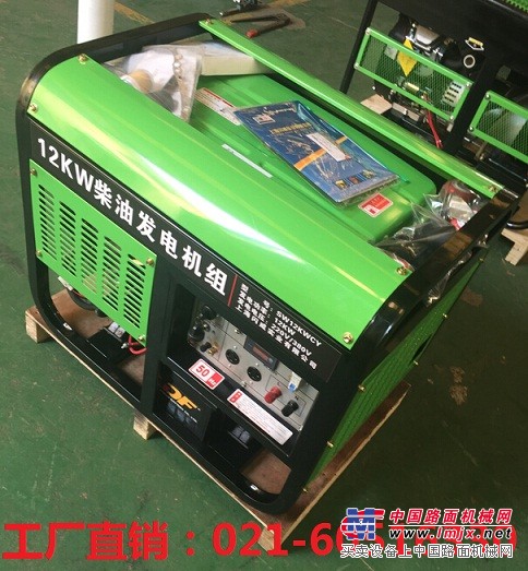 水冷工程專用12KW柴油發電機