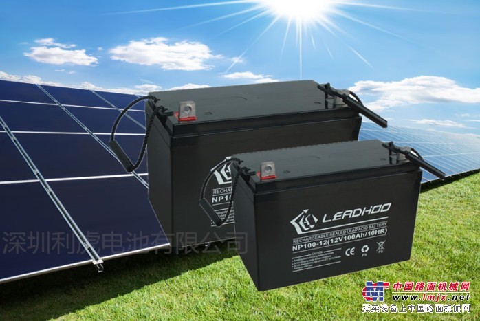 利虎厂家直销太阳能路灯专用12V100AH免维护铅酸蓄电池