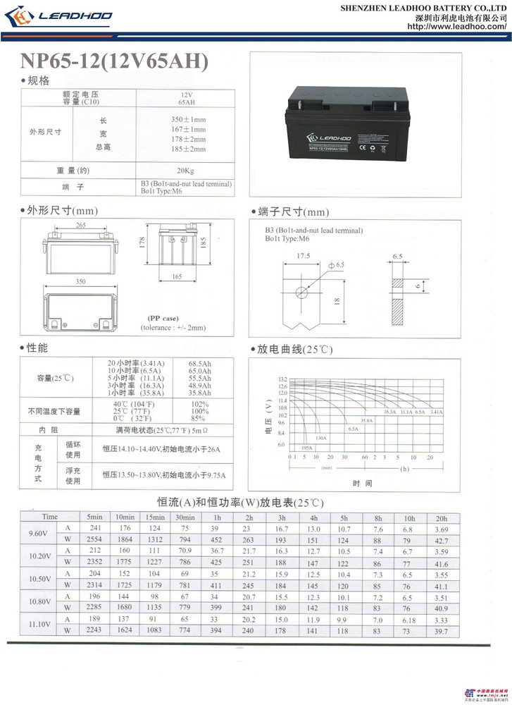 厂家供应UPS不间断电源专用12V65AH免维护铅酸蓄电池