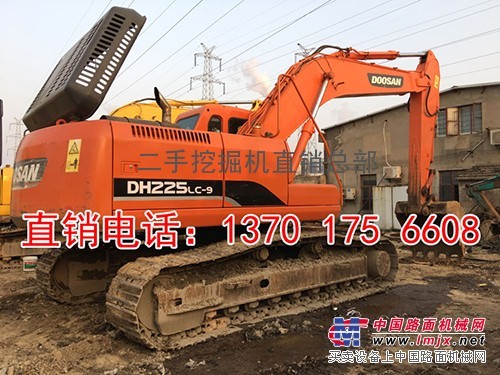 精品斗山225-9二手挖掘机出售信息+欢迎试车