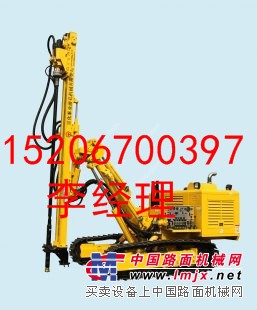供应露天潜孔机价格 打桩机 履带露天潜孔钻机