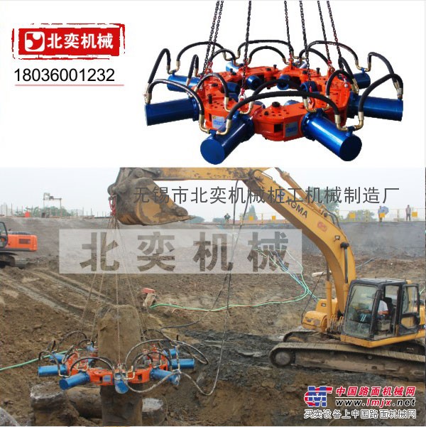 供应圆形破桩器 截桩器 截桩机械 破桩机器