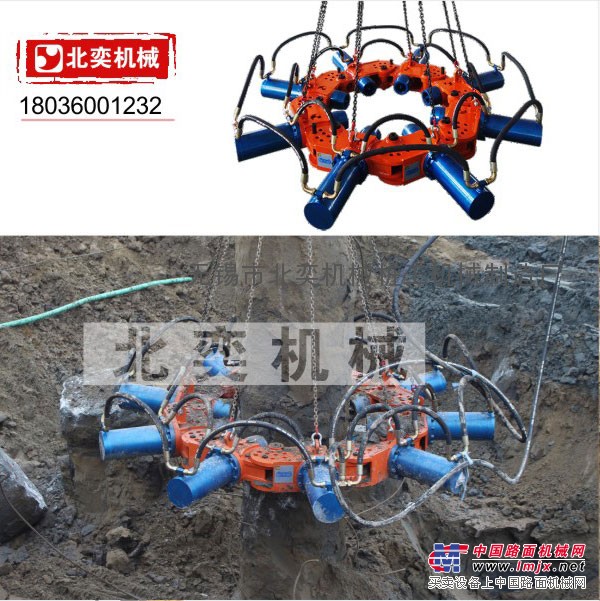 供应北奕机械破桩器 截桩器 截桩机械 破桩机