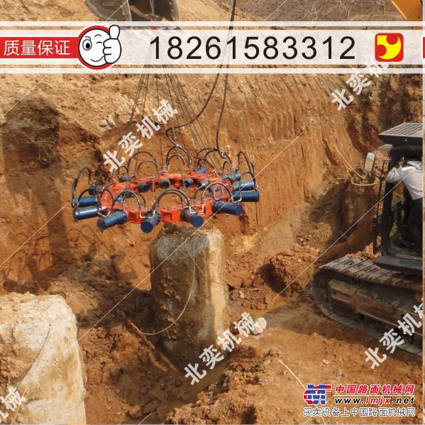 供应破桩机快速破除钢筋混凝土桩头 冲孔灌注桩破桩头 