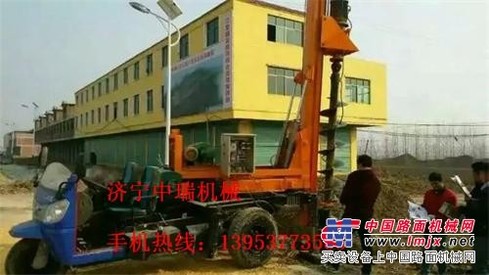 三轮打桩机，三轮打桩机价格，厂家直销