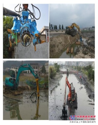 挖机清淤泵-河道整治清理设备