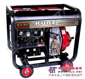 供应带轮子250A柴油发电电焊机多少钱