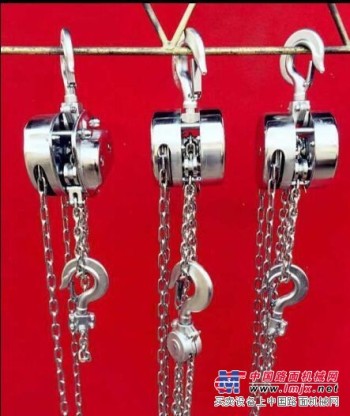 供应杭州不锈钢手拉葫芦1.5吨价格售后有保障