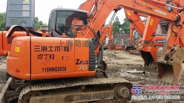 供应日立ZX70挖掘机，高品质现车出售