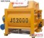 全新JS2000双轴强制式混凝土搅拌机的价格和配置
