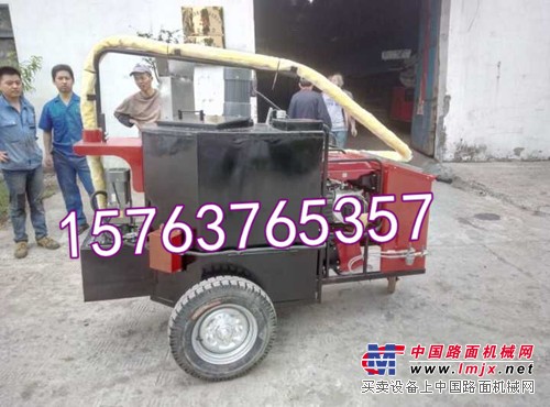 供应不锈钢沥青胶滚缝机 大型热熔釜 移动式裂缝修补机厂家地址