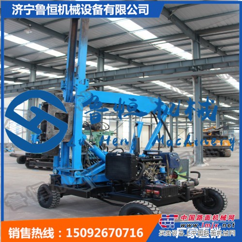 供应 道路修整用打桩机 高速公路护栏打桩机 多功能打桩机