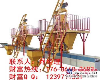 轻质隔墙板设备 新型墙材装备智能化机械厂
