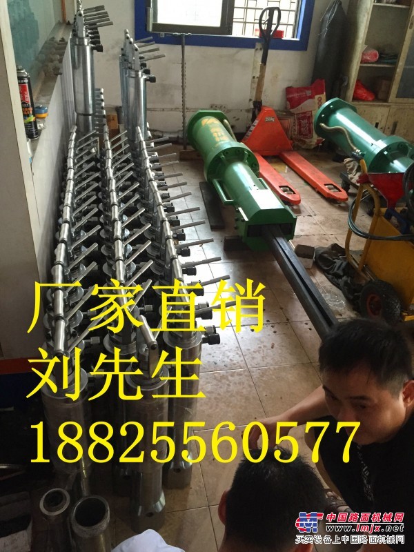 供应地基岩石现场开挖每日可达500-1000方液压分裂机