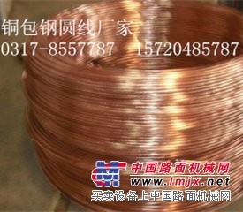 銅包鋼圓線單股硬態6米軟態100米河北惠豐各種規格可加工定做