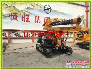 HW-100供应光伏打桩机 地基打桩机厂家直销