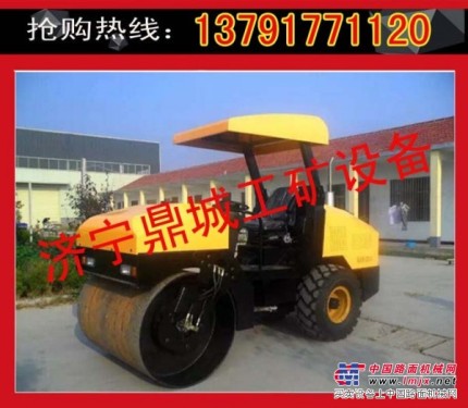 贵州贵阳4吨单钢轮震动压路机 4吨胶轮压路机