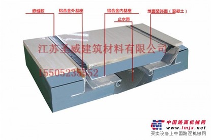 江苏圣威抗震型楼地面伸缩缝FFS