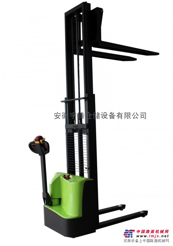 宇锋电动堆高车1.5吨叉车升高车装卸车电动堆垛车液压