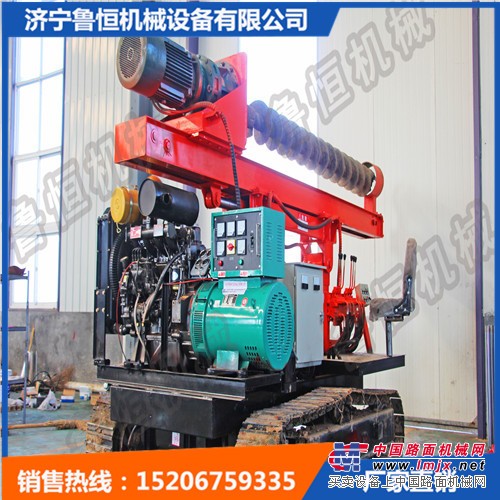 公路护栏打桩机小型打桩机液压打桩机