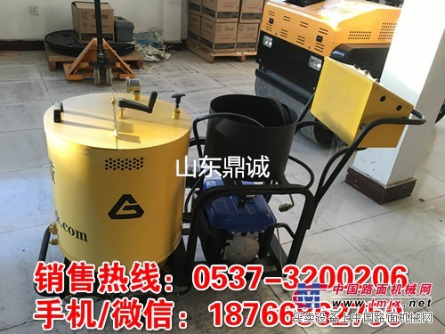 上海馬路路麵修補60L小型灌縫機 市政路麵養護乳化瀝青灌縫機