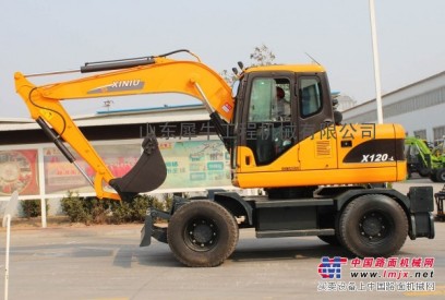 犀牛重工XN120-L小型輪式挖掘機   廠家直供