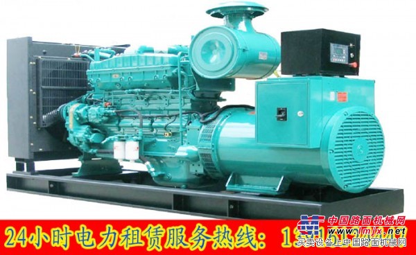 上海悦泰电力供应进口柴油出租发电机,噪音低,节能环保