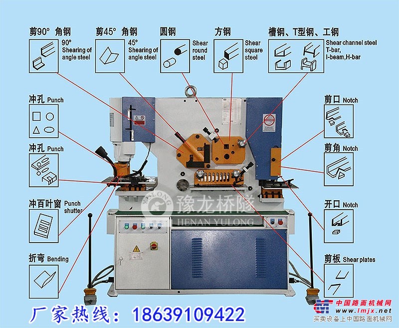 多功能冲剪机视频