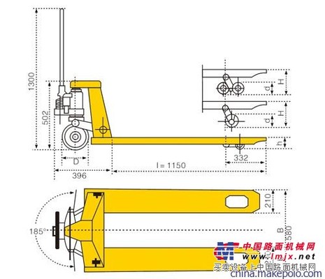 供应地牛叉车生产/地牛叉车厂家 优质手动液压叉车