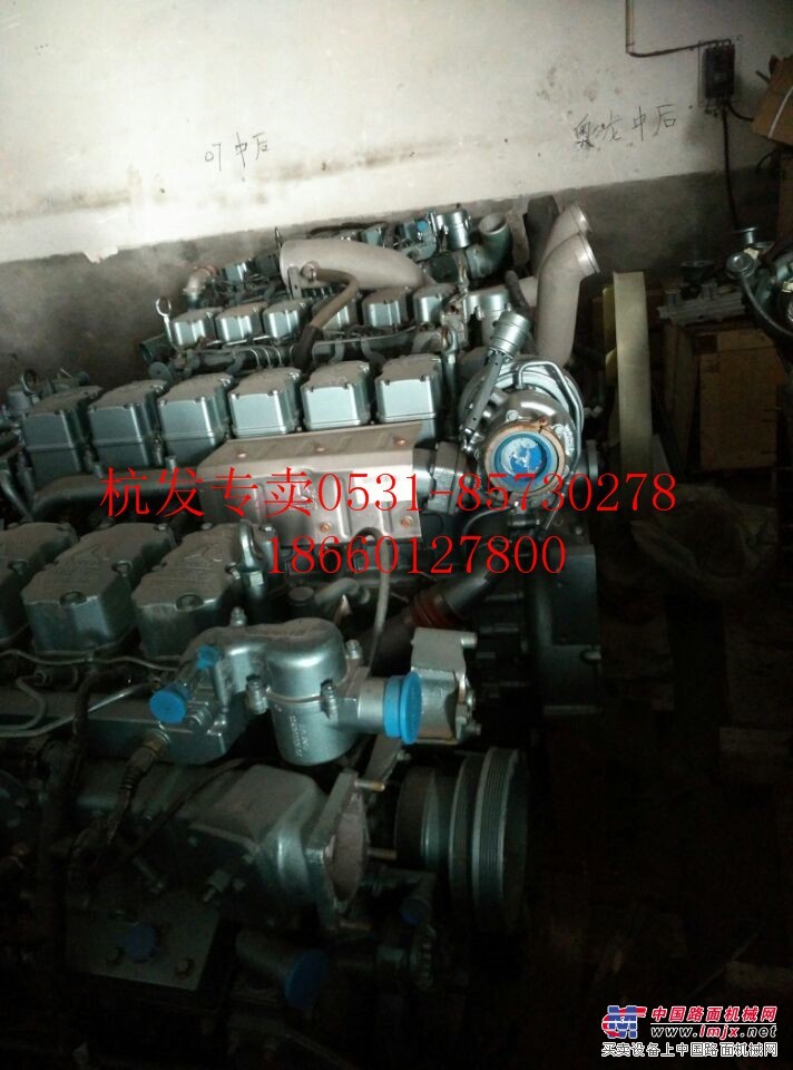 徐工50吨吊车发动机总成杭发WD615.334发动机总成