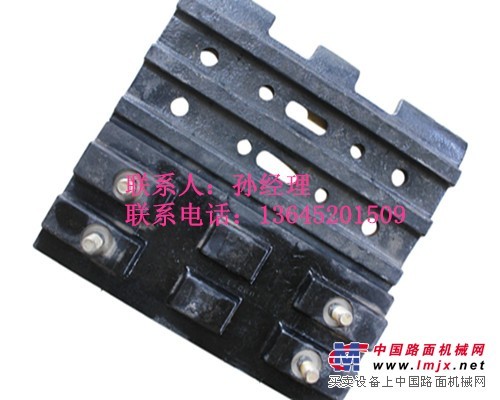 陕建ABG7620摊铺机履带板进口橡胶制造品质好