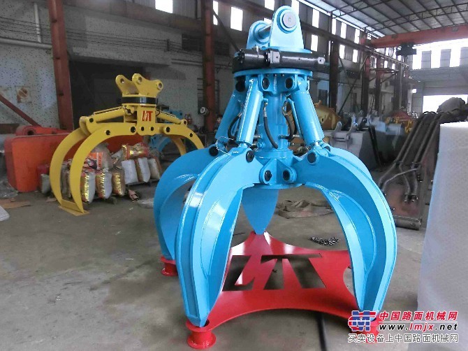 挖掘机抓钳器抓木器抓石器