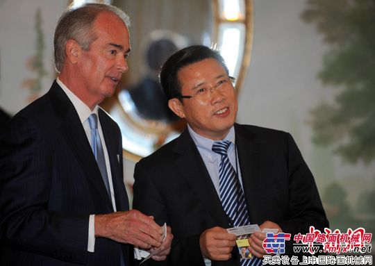 梁稳根代表“中国制造”参加中美战略与经济对话